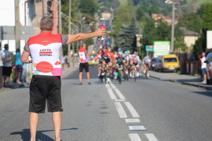 Kolarze Tour de Pologne przejechali przez powiat wadowicki