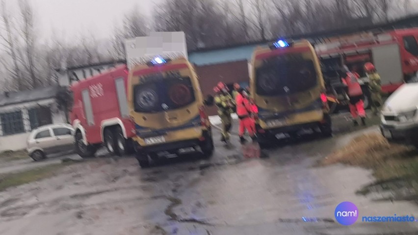 Wybuch butli z gazem LPG w samochodzie we Włocławku