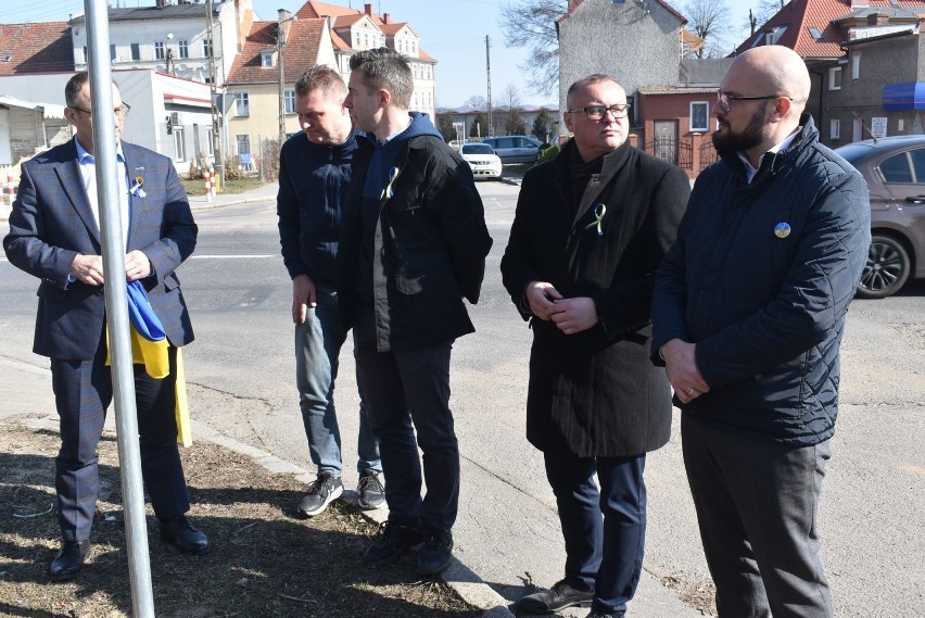 10 marca zawieszono w Krośnie Odrzańskim baner z napisem...