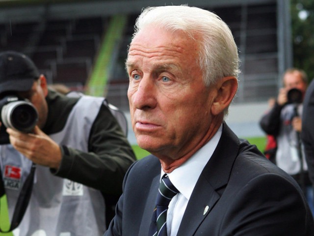 Giovanni Trapattoni, Giovanni Trapattoni na stadionie warty