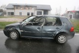 Wypadek na drodze 44 w Palczowicach (gm. Zator). 32-latka po zderzeniu samochodu osobowego z tirem [ZDJĘCIA] AKTUALIZACJA
