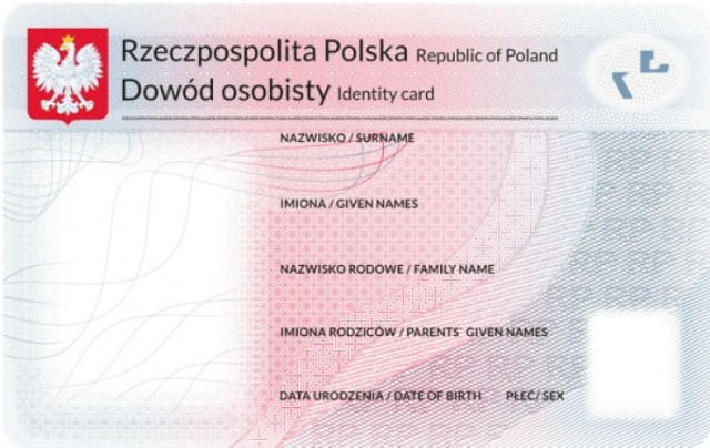 Tak będzie wyglądał nowy dowód osobisty