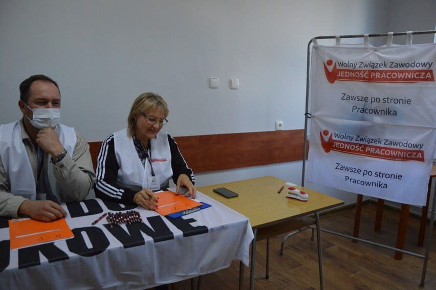 Referendum strajkowe w szpitalu w Bełchatowie, 6.09.2021