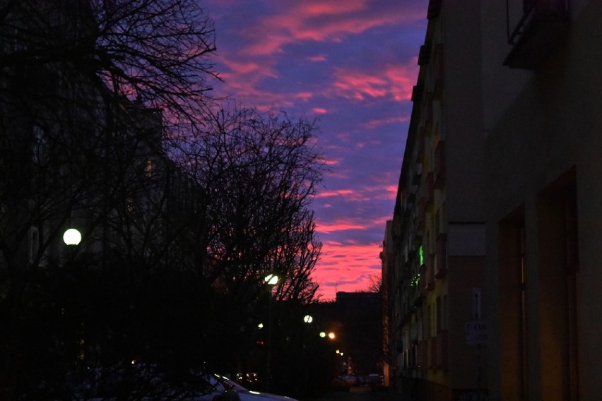 Kolejny zachwycający zachód słońca nad Legnicą [ZDJĘCIA]