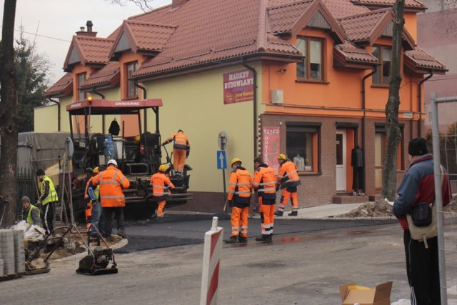 Ulica Poznańska w Łęczycy gotowa już dzisiaj?