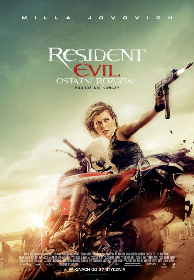 Resident Evil: ostatni rozdział - finałowa część sagi w kinach od piątku