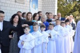 Uroczystość I Komunii Świętej w parafii pw. św. Jadwigi Śląskiej w Lęborku