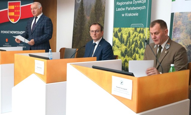 Powiat nowosądecki jest liderem w wykorzystaniu środków z Funduszu Leśnego