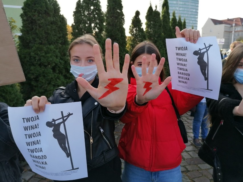 Gdański protest przeciwników zaostrzenia przepisów...