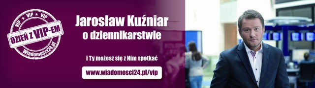 Jarosław Kuźniar będzie pierwszy gościem "Dnia z VIP-em".