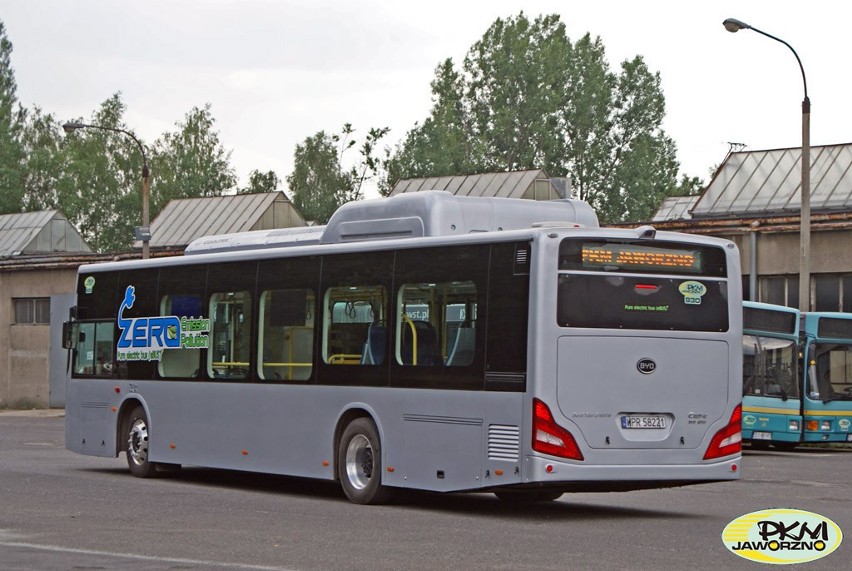 Autobus elektryczny w Jaworznie