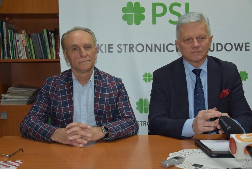 Konferencja prasowa PSL. Poseł Andrzej Grzyb: Powiaty tracą swoje kompetencje ZDJĘCIA