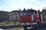 Pożar poddasza w Kębłowie Nowowiejskim