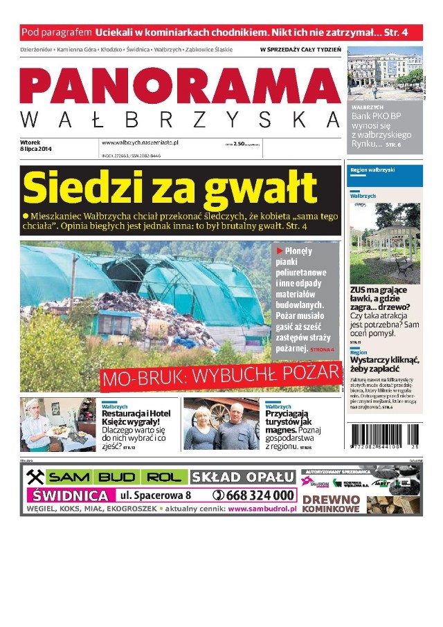 Panorama Wałbrzyska wydanie z 8 lipca 2014 r.