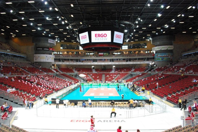 Ergo Arena przed środowym meczem
