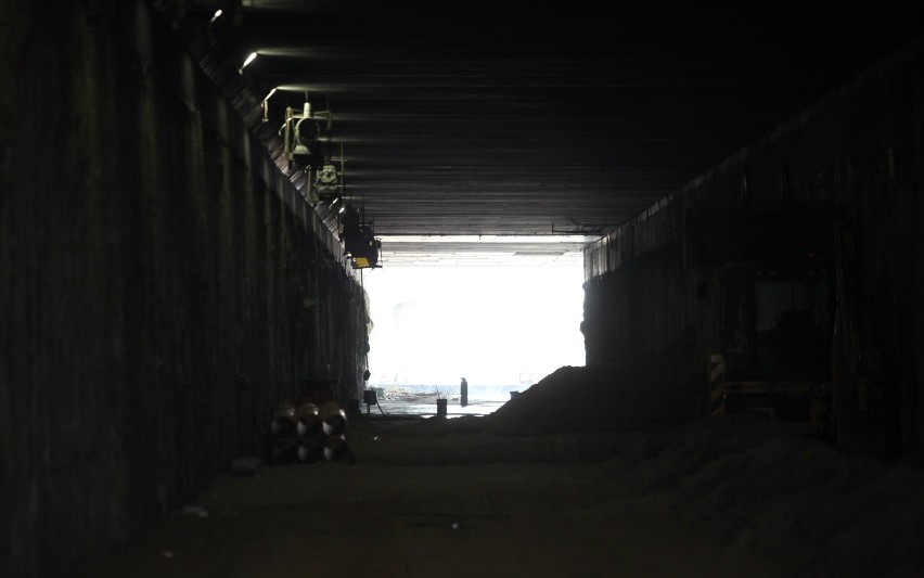 Tunel na trasie W-Z będzie gotowy do końca września