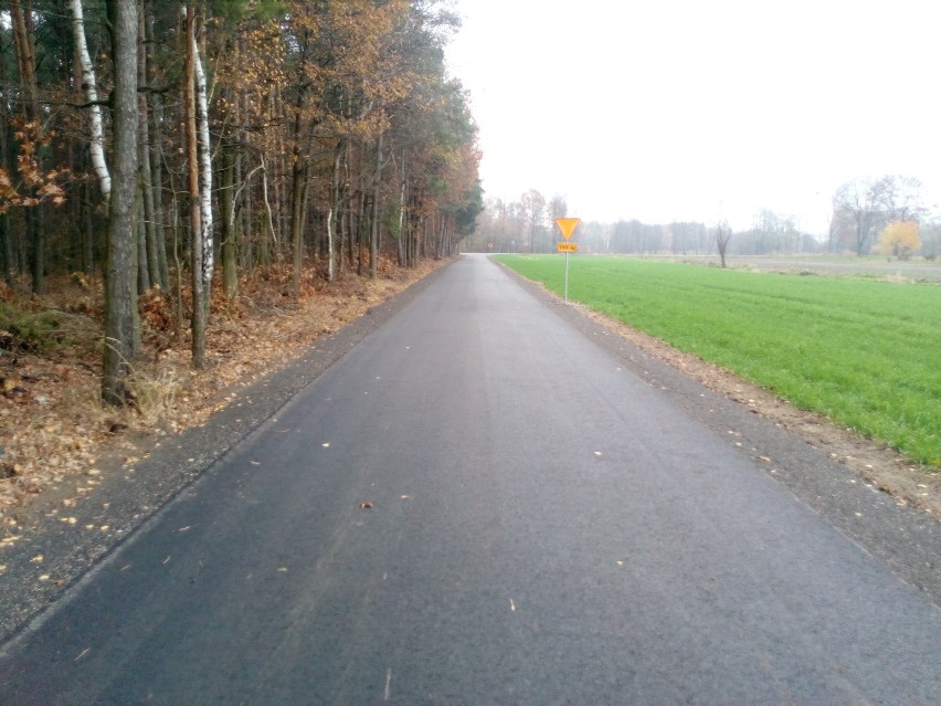 W gminie Gizałki zakończyła się przebudowa drogi w Orlinie Małej