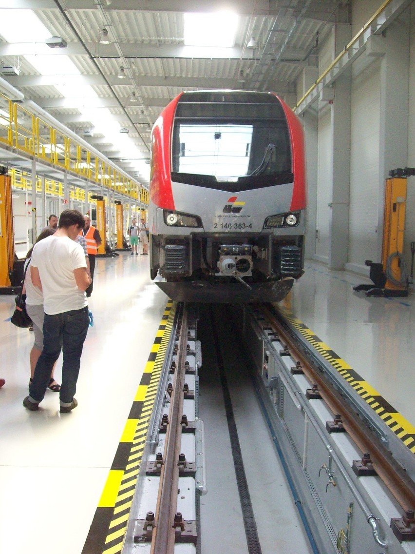 ŁKA - dni otwarte na zapleczu technicznym kolei 5.07.2015