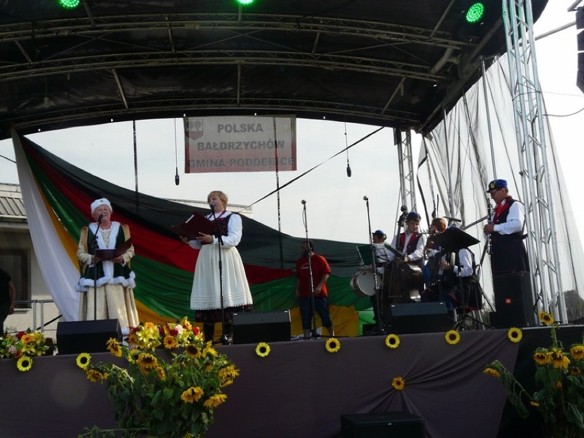 Koncert zespołów ludowych w Bałdrzychowie
