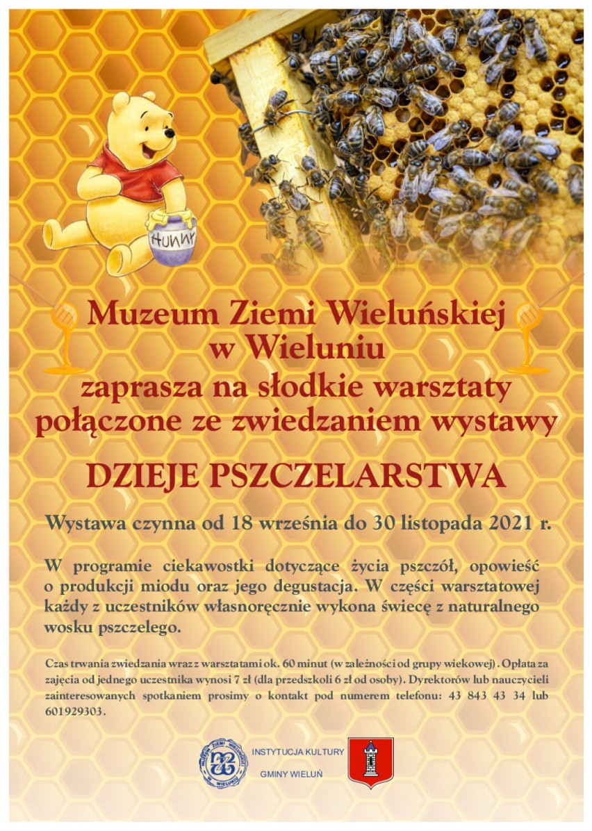  Otwarto wystawę „Dzieje pszczelarstwa” w Muzeum Ziemi Wieluńskiej ZDJĘCIA
