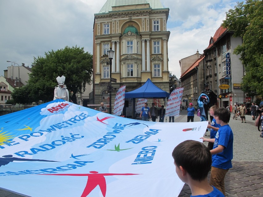 Wystartowała ekologiczna sztafeta rowerowa bielskiej fundacji Arka