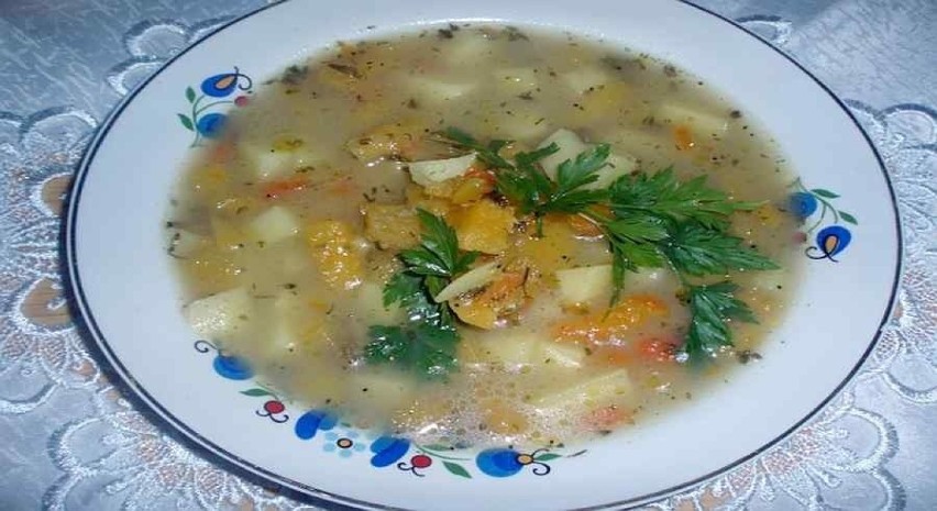 Brukwianka - zupa z brukwi na gęsinie