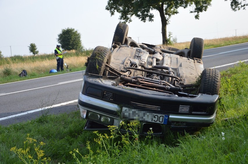 Pijany kierowca jechał na czołówkę ze skuterem