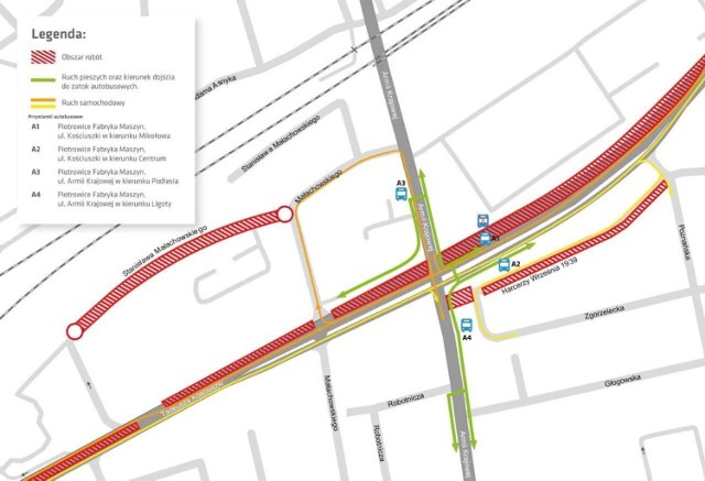 Przebudowa ulic Kościuszki i Armii Krajowej wchodzi w nowy etap