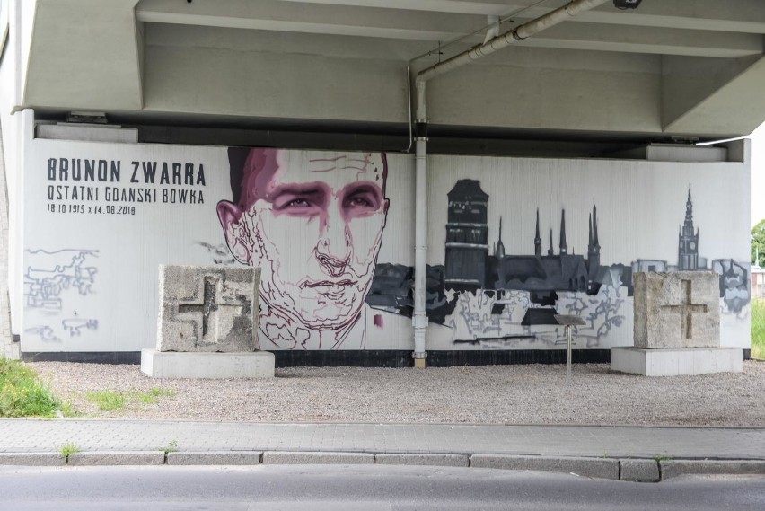 Brunon Zwarra - mural