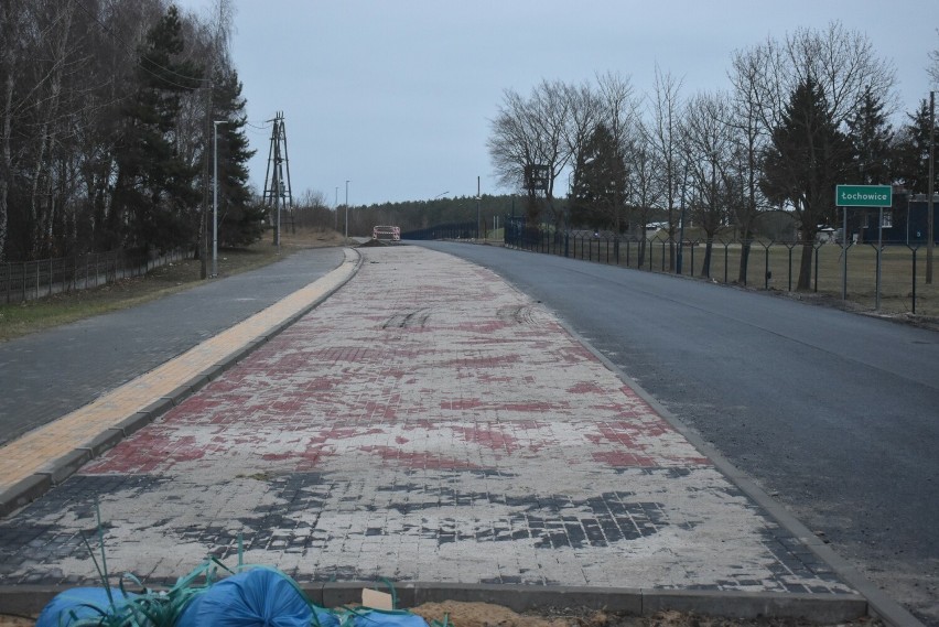 Tak wygląda obecnie remontowany odcinek drogi z Krosna...