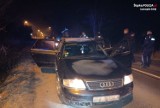 Scena jak w sensacyjnym filmie! Policjant z Jastrzębia-Zdroju strzelał do audi, którego kierowca chciał przejechać jego partnera z patrolu