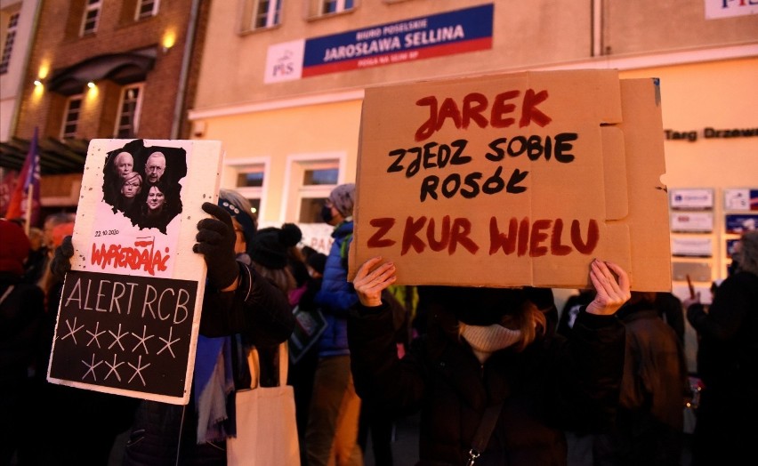 Gdańska manifestacja w 1. rocznicę wyroku TK w sprawie...