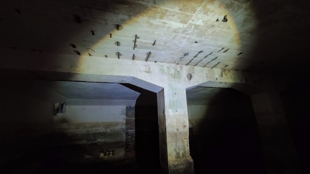 Sklepienia podziemnych obiektów w Bornem Sulinowie