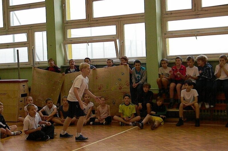 I Szkolny Dzień Sportu w "Czwórce" w Tarnobrzegu