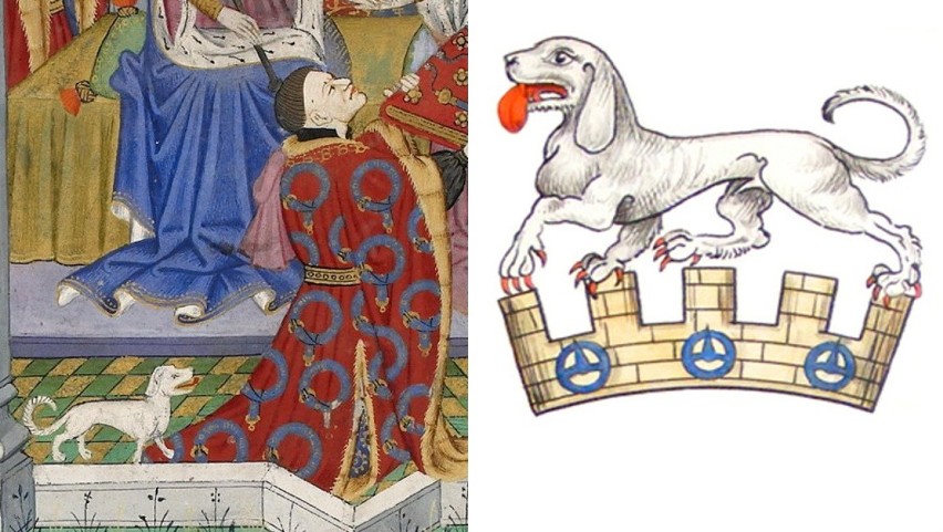 Talbot był psem myśliwskim, popularnym w średniowiecznej...