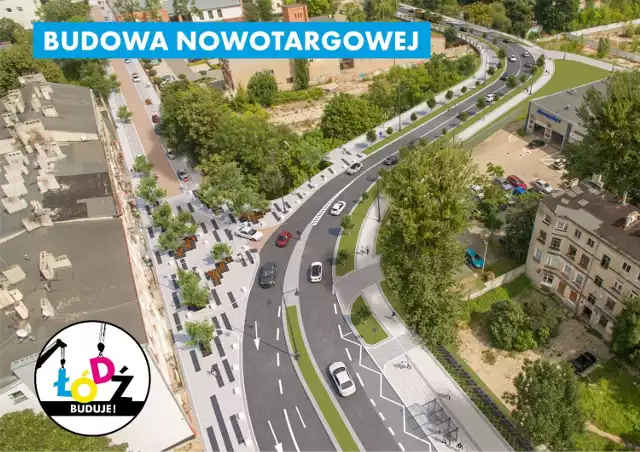 Przetarg na budowę Nowotargowej. Nowa ulica połączy Łódź Fabryczną z al. Piłsudskiego w 2020 roku