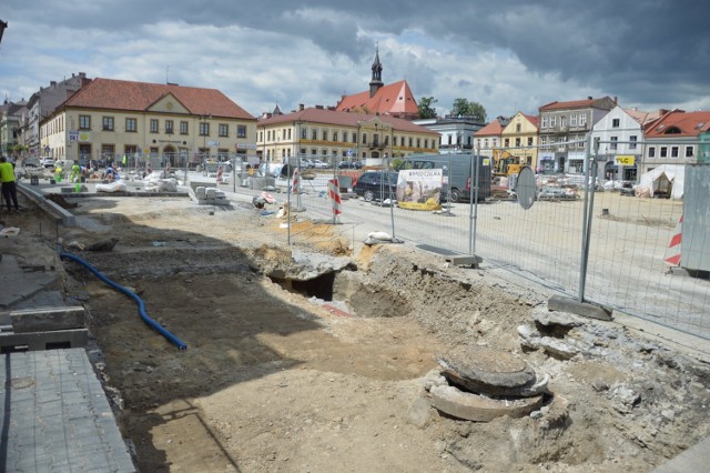 Rewitalizacja centrum Bochni to jedna z największych inwestycji 2019 roku, prace nadal trwają