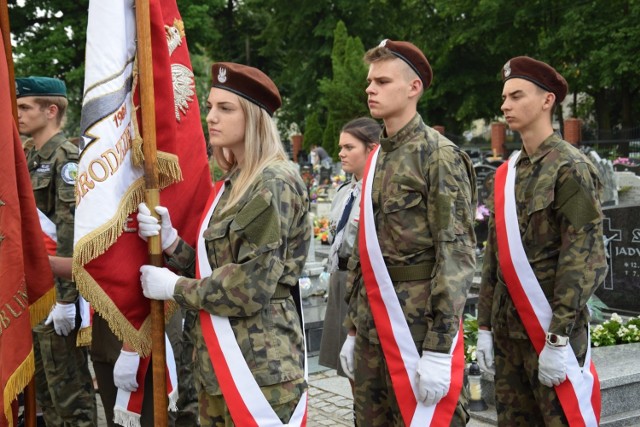 Wojewódzkie obchody 100. rocznicy wybuchu pierwszego powstania śląskiego w Oleśnie.