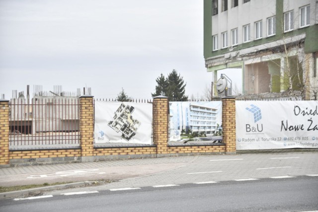 Tak 9 marca wyglądał plac budowy osiedla Nowe Żakowice przy ulicy Toruńskiej.