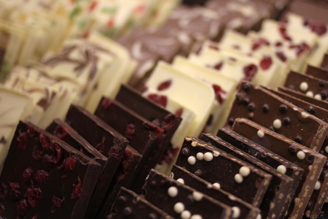Tabliczki czekolady o dobrym składzie powinny zawierać minimum 70% miazgi kakaowej.