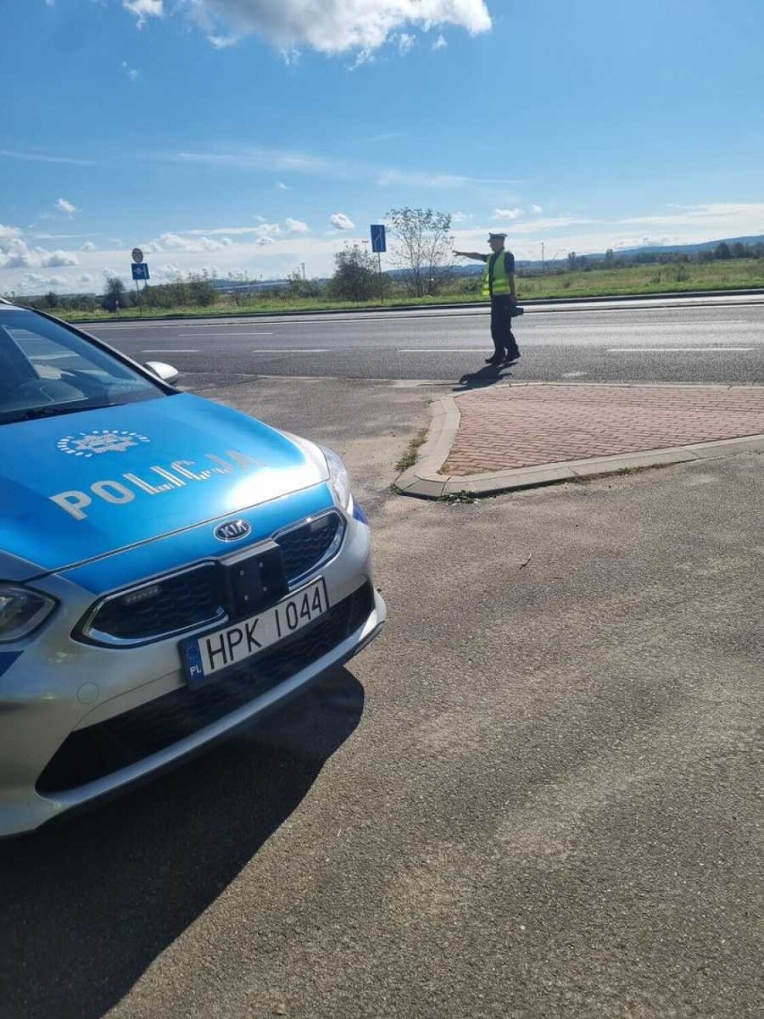 Policyjny „Road safety days” i akcja „Prędkość” na drogach powiatu jasielskiego