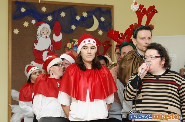 Mikołaj odwiedził Środowiskowy Dom Samopomocy w Olesnicy