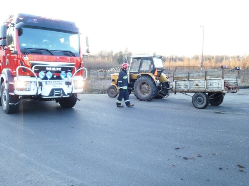 Wypadek w miejscowości Chruściel