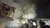 Pożar budynku gospodarczego we Włodzimierzowie (gm. Sulejów)