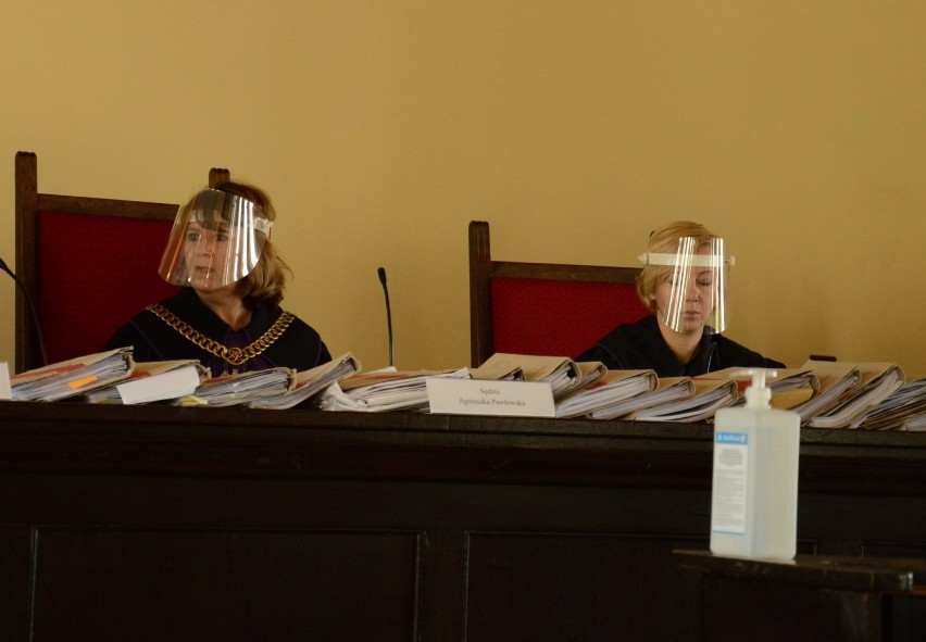 Posiedzenie Sądu Rejonowego w Oświęcimiu, 8 lipiec 2020r.