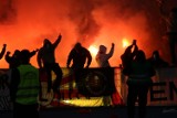 Piłkarski Puchar Polski. Zdjęcia kibiców ze stadionu Zawiszy