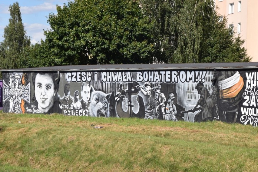 Mural Patryka Łukaszuka wykonany z okazji rocznicy wybuchu Powstania Warszawskiego [ZDJĘCIA]