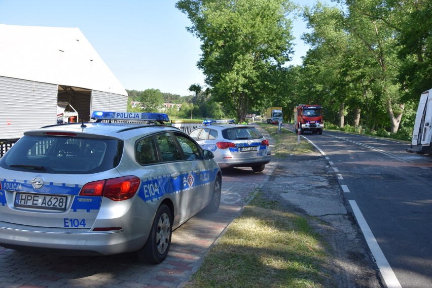 Do zderzenia dwóch busów doszło w podgorzowskiej Kłodawie na...
