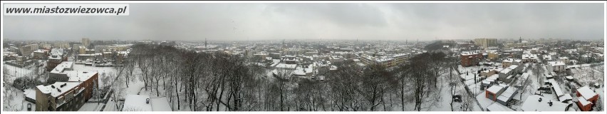 Bydgoszcz, Filarecka 2 - wieża ciśnień - zima
