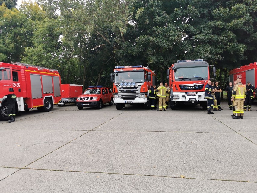 Duże ćwiczenia straży pożarnej we Włocławku